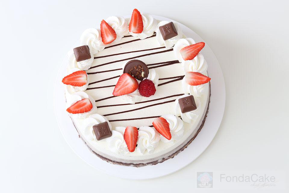 Torta základná šlahačková Harlekýn